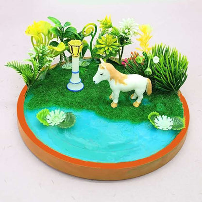 RAKAKART-- WONDERPOND MINIATURE-tiny horse//decorative accessory//