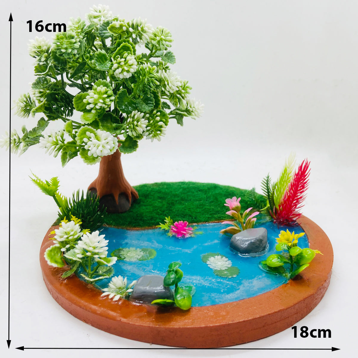 RAKAKART--miniature WONDERPOND//little tortoise// showpiece