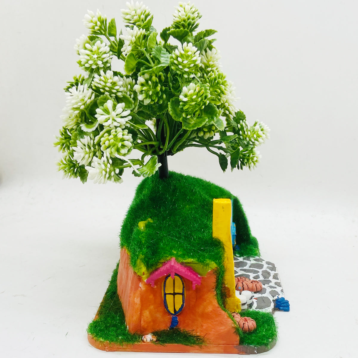 Rakakart--tiny HOBBIT HOUSE//inspired by nature-beautifully designed craftpiece