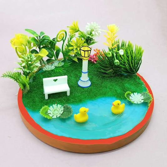 RAKAKART---Nature inspired miniature garden/water pond craft