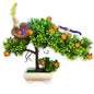 Rakakart- wonderful bonsai artificial plant with mini birds & nest for home decor