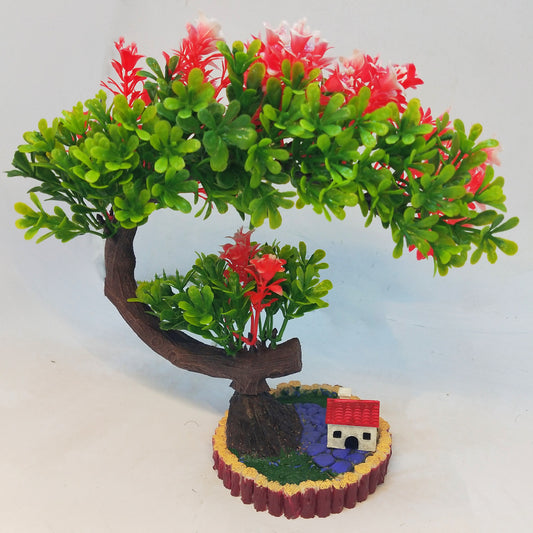 Rakakart- elegant plant along with designed pot ,mini house