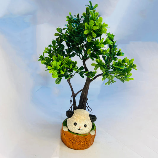 mini BUBU bear under the tree. beautiful 3D model for home decor /craft / projects