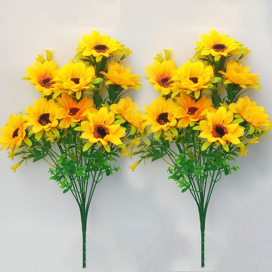 Rakakart-Beautiful sunflower artificial Plant for home/Office decor.