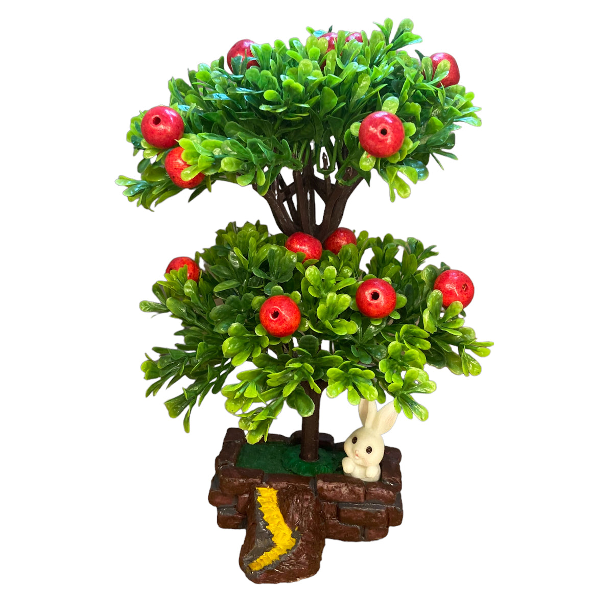 Rakakart- wonderful bonsai artificial plant with mini rabbit for home decor