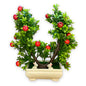 Rakakart- wonderful bonsai artificial plant with mini rabbits for home decor